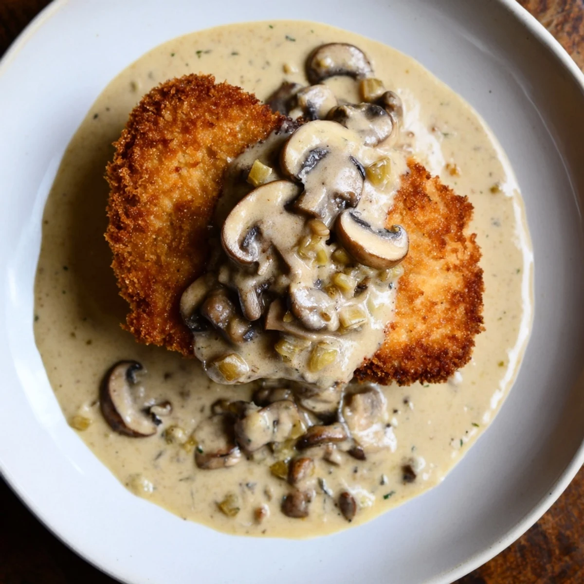 Jäger Schnitzel mit Pilzsoße #45