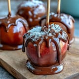 Klassische rote Bonbapfel