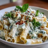 Erbsen Ricotta Pasta Minze