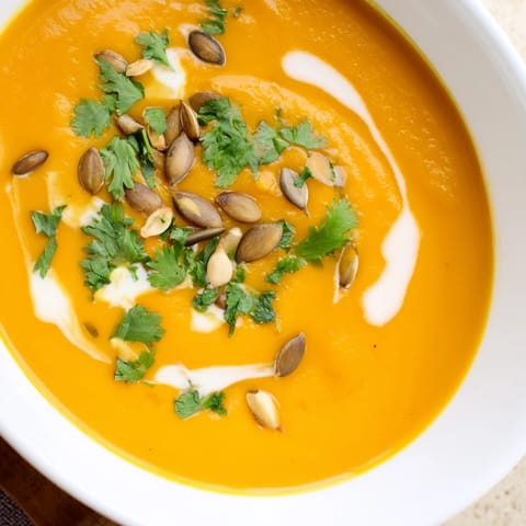 Süßkartoffel und Möhren Suppe #19