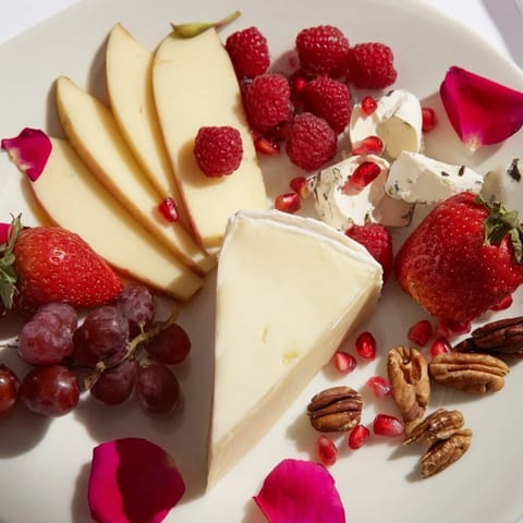 Rose Garten Platte romantisch