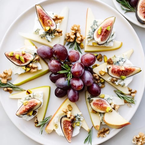 Feigen Walnuss Sternplatte