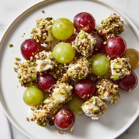 Sparkling Grape Cluster Appetizer