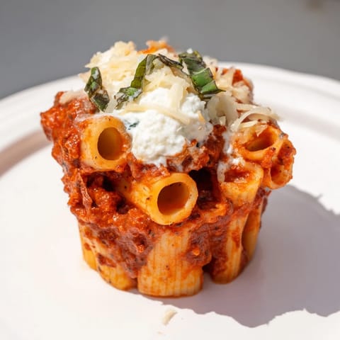 Gebackene Ziti Becher