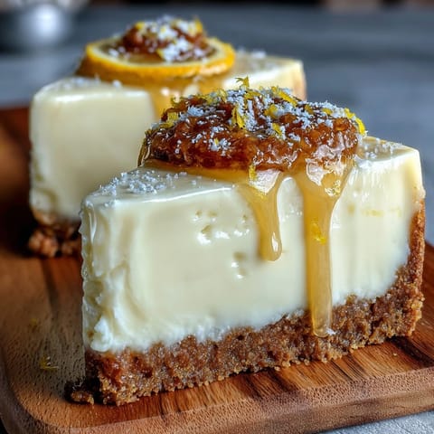 Limoncello Cheesecake Bars