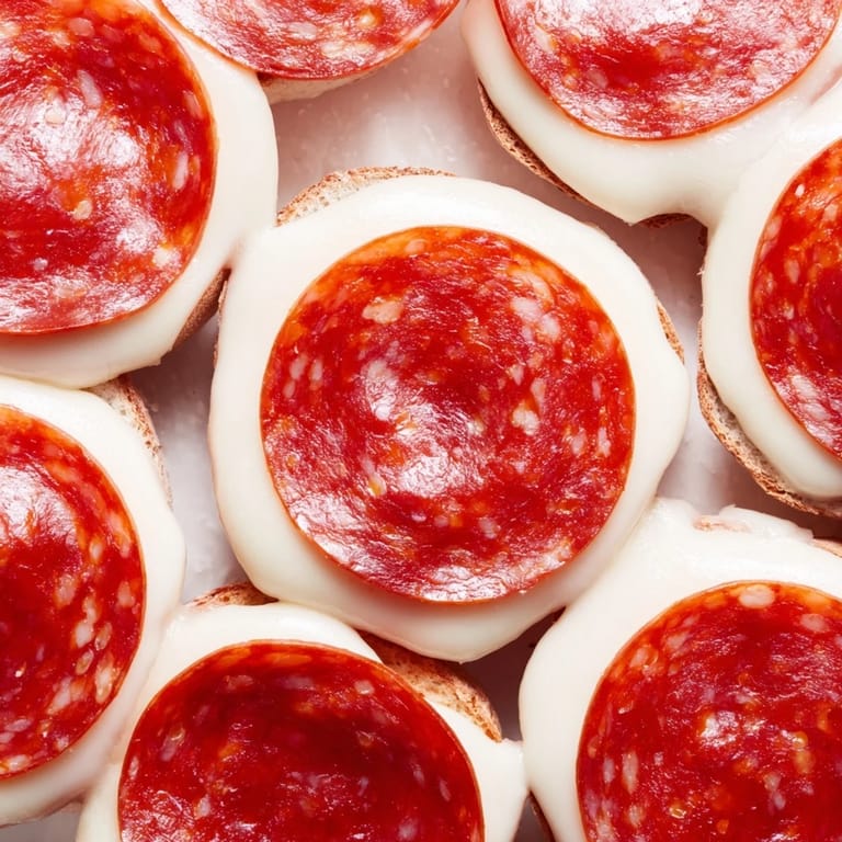 Get ready to savor the delicious Dragon Scale; a fun appetizer with vibrant pepperoni and cheese!
