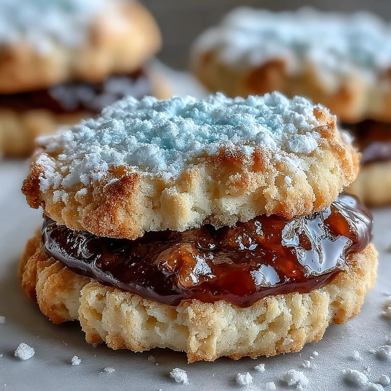 Heimische Torticas de Guayaba: knusprige Kekse mit tropischer Guaven-Füllung, bereit zum Verkostung im gemütlichen Küchensetting.